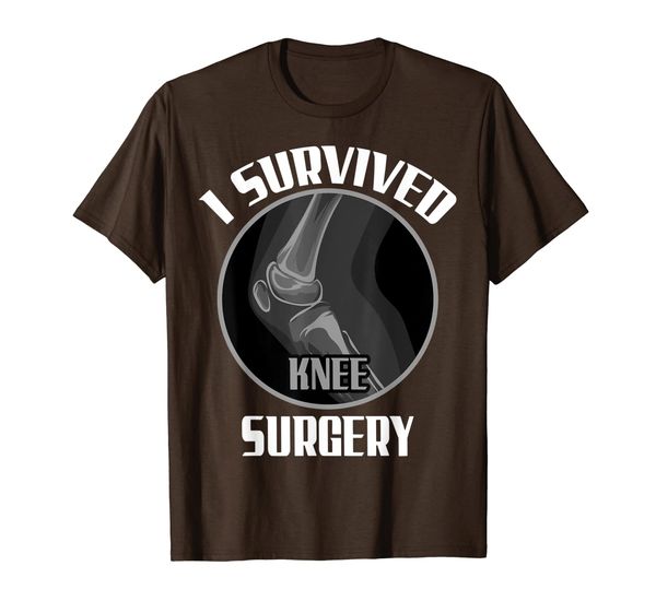 

Cute Dainty I Survived Knee Surgery - Recovery Gift T-Shirt, Mainly pictures