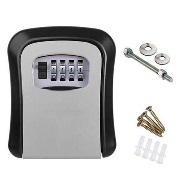 

storage bags key card password box, master lock, decorated cipher box ks008 4 digit wall-mounted curved / home