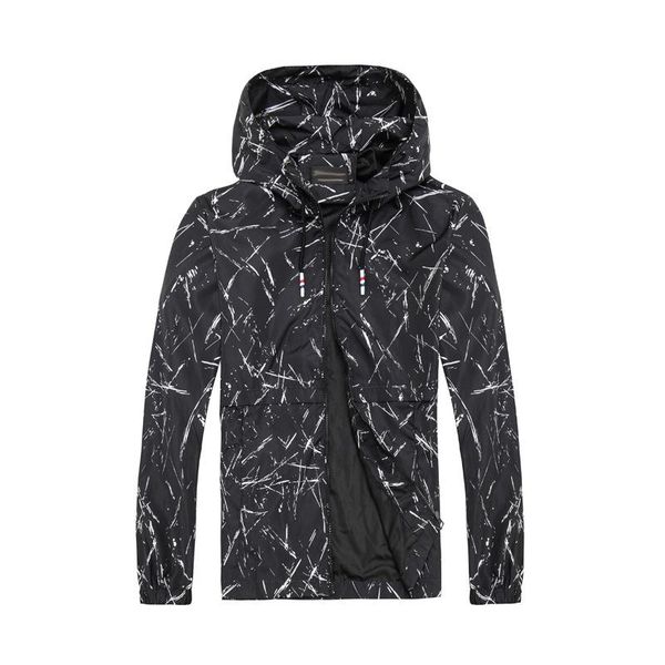 

men's jackets 2021 arrival hooded loose jacket korean youth bomber zipper windbreakers, Black;brown