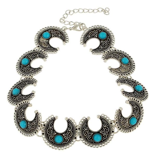 

vintage metal pendant choker necklace gothic fashion jewelry statement necklaces for women chokers, Golden;silver