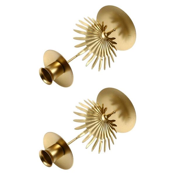 

candle holders 2pcs creative iron candlesticks decorative props for friends
