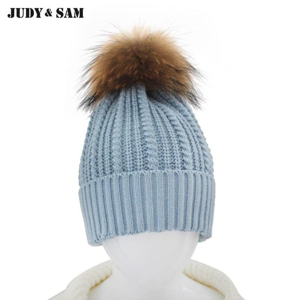 

berets 4-7 years girls arrival winter warm hat kid wool knitted size elastic beanie apparel accessories beanies hats caps, Blue;gray