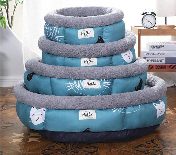 

pet cushion soft fleece blanket cat bed puppy sofa beds & furniture