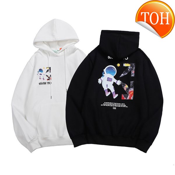 

joint nasa space astronaut off print hoodie style arrstyle jacket, Black