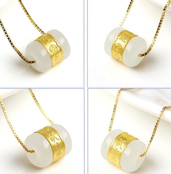 

lockets 3d gold inlay and tianyu transfer beads pendanth45#, Silver