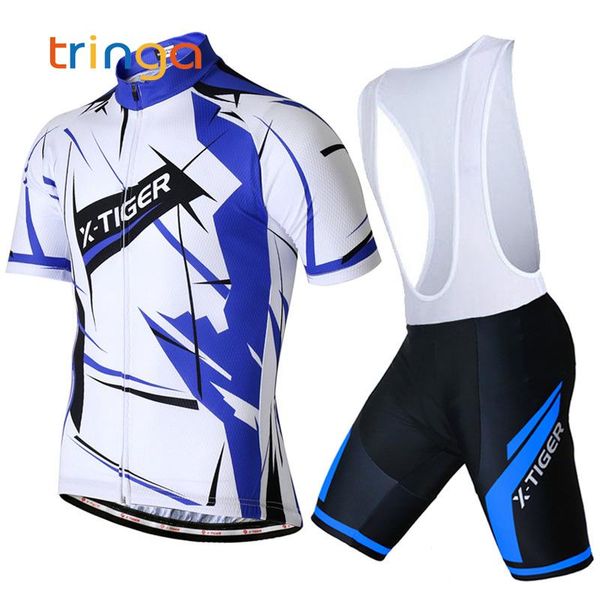 

racing sets 2021 pro cycling clothing male bike uniform summer mens jersey set road bicycle jerseys mtb wear, Black;blue