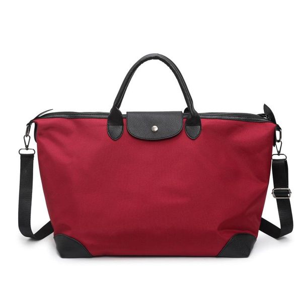 

duffel bags 2021 style folding travel bag large capacity hand luggage korean-style shoulder women's