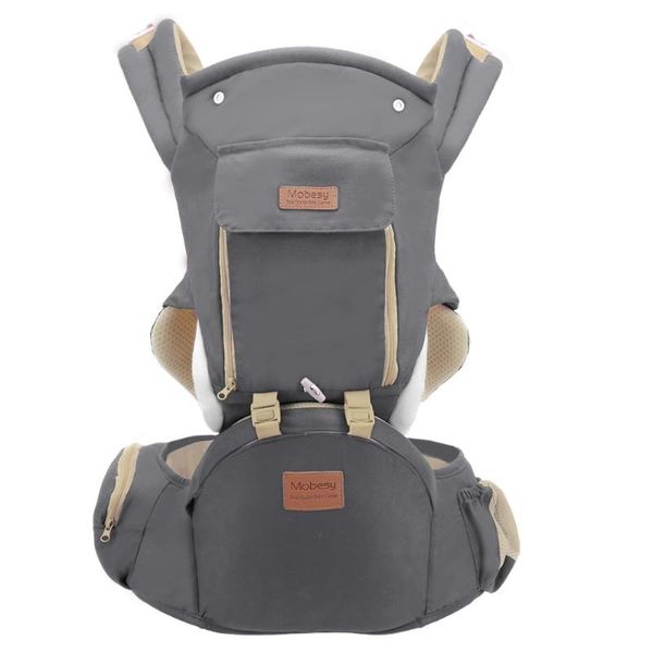 

carriers, slings & backpacks removable wind cap kids adjustable ergonomic baby carrier sling front hug waist stool kangaroo hip seat dr