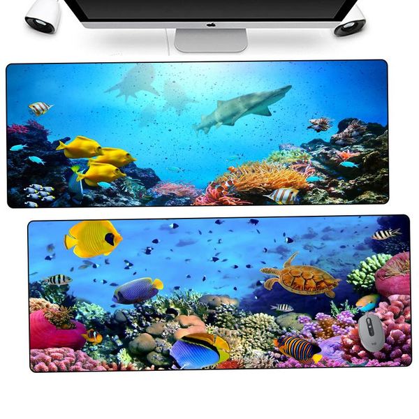 

mouse pads & wrist rests oceanworld pad anime xxl900x400gaming accessories desk mat gabinete gamer pc tapis de souris kawaii rug cute