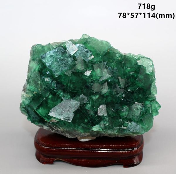 

100% natural green fluorite mineral specimen cluster stones and crystals healing crystal decorative objects & figurines