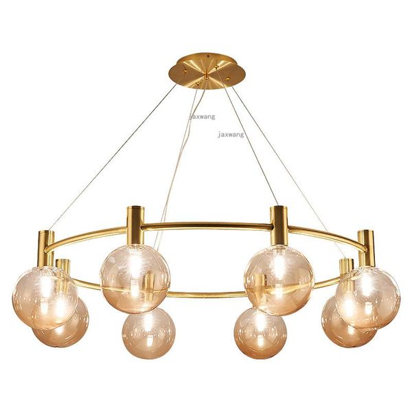 

pendant lamps modern deco lustre led lighting light fixture glass living room bedroom home lamp dining hanging