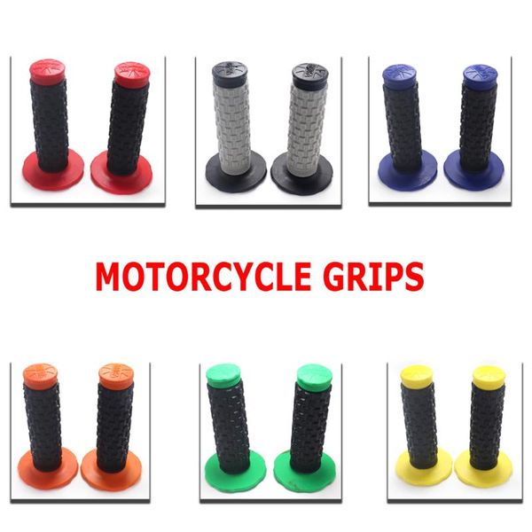 

universal motorcycle grip protaper dirt pit bike motocross 7/8 "22 / 24mm rubber handlebar brake grips handlebars