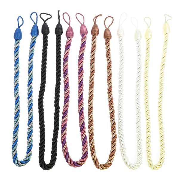 

other home decor decorative tieback handmade weave curtain holder clip buckle rope room accessories