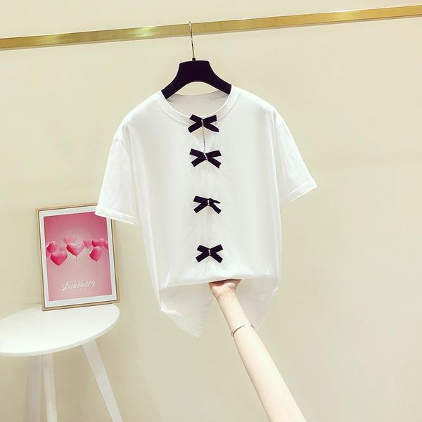 

women's t-shirt t shirt women spring basic o neck blusas short sleeve femme white