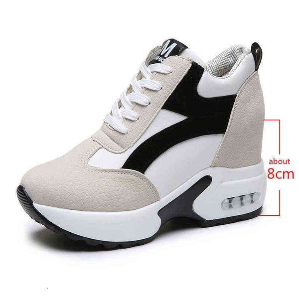 

platform sneakers shoes red black casual women ladies heels wedge zapatillas mujer