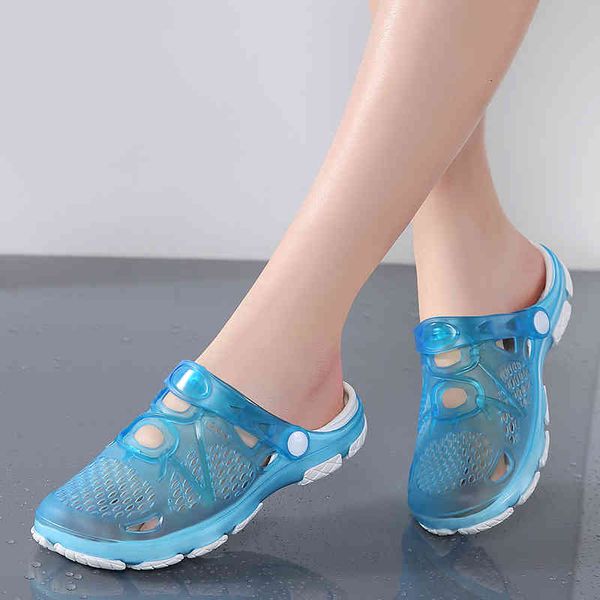 

slippers summer womens slippers indoor house shoes flip flops woman lightweight breathable sandals garden ladies 802-3 vgvs, Black