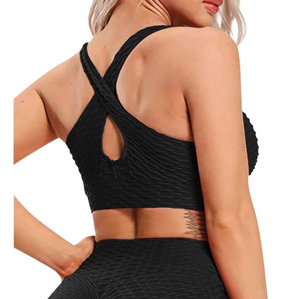 

4# sports bra for women gym seamless high impact yoga fitness female underwear push-up sportswear bralette outfit