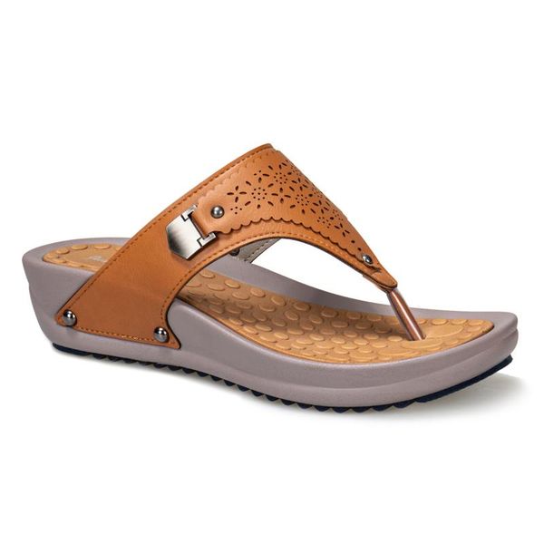 

slippers wedge flip flops for women 2021 ladies summer shoes chunky platform massage women's casual sandals slope with, Black