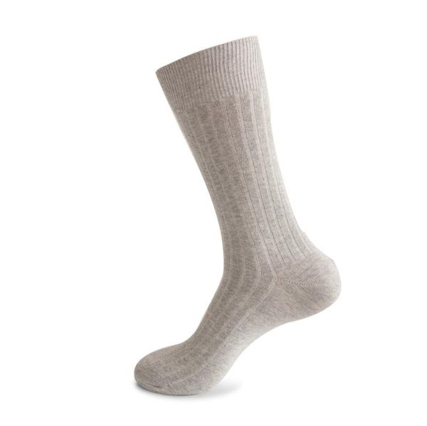 

men's socks 2021 casual business summer winter cotton quick drying six color long sock plus size, Black