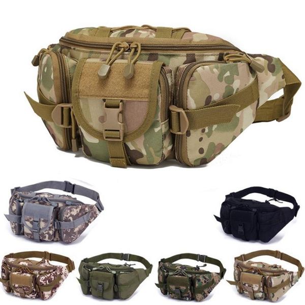 

stuff sacks tactical fanny pack military waist bag utility hip with adjustable strap waterproof for outdoors fishing cycling