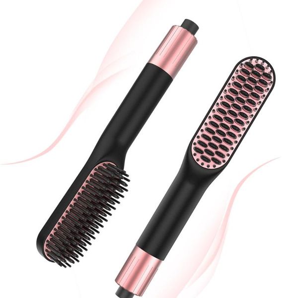 

men multi-functional beard straightener 3-in-1 brush electric hair brushes
