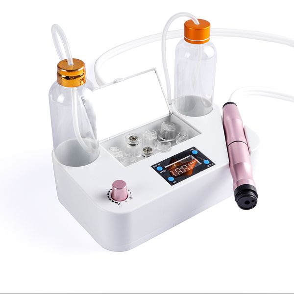 

portable facial spa blackhead cleaning machine small bubbles hydro vacuum suction beauty instrument oxygen face skin care tools sale