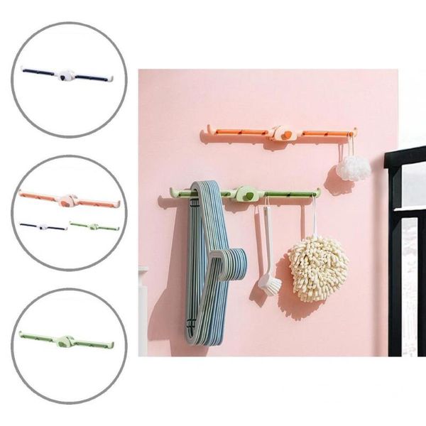 

hangers & racks multi-use abs ergonomic good bearing capacity hanger hook rack for dorm