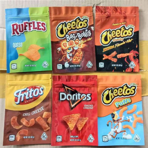 

INFUSED CHIPS CEREAL TREATS CHOCOLATE MYLAR BAGS RUNTZ FLAMIN CANNA BUTTER TRIPS AHOY MEDICATED EDIBLES PACKAGING COOKIES package PEANUT