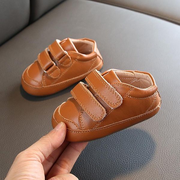 

baby walking shoes first walkers toddler leather for boys girls infant sneakers soft anti-slip