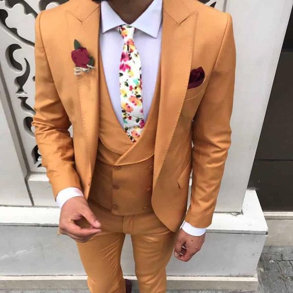 

men's suits & blazers autumn latest tailor made fashion solid color lapel slim fit groomsmen tuxedo for wedding dress dinner party male, White;black