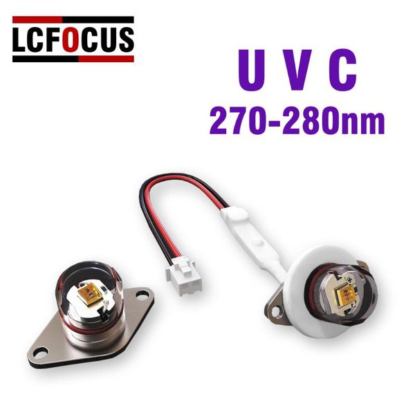 

light beads deep uv led lamp 270nm 275nm 280nm uvc 12v 24v for water purification, disinfection and sterilization