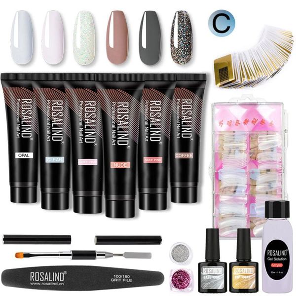 

liquid polishing diy manicure tools professional strong adhesive easy apply home salon poly nail extension gel kit quick dry art kits