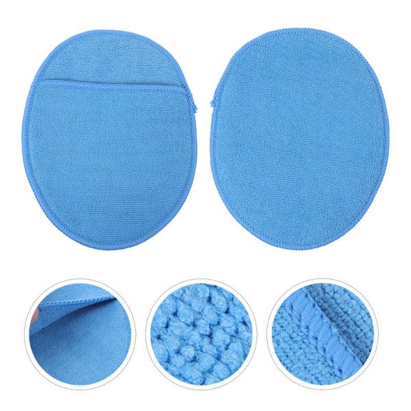 

car sponge 2 pcs vehicle waxing microfiber cleaning polishing sponges