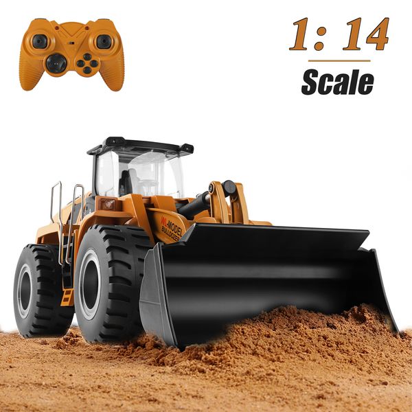 

wltoys xks 14800 1/14 rc bulldozer electric remote control bulldozer rc construction vehicles toy 2.4ghz led lights sound rc car