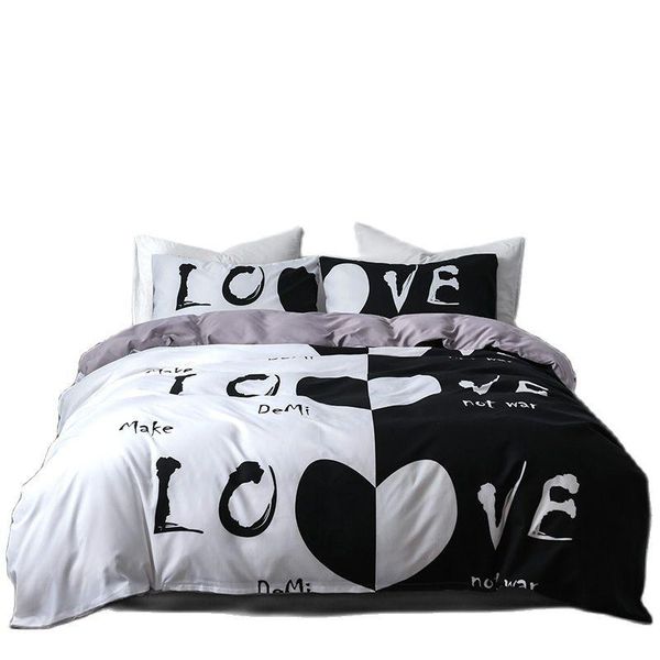 

bedding sets luxury love winter set for woman double king bed sheet