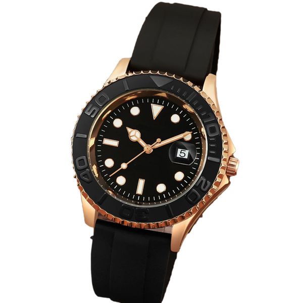 

luxury watch 116655 rose gold 40mm box and papers sapphire mens automatic mechanical watch montre de luxe, Slivery;brown