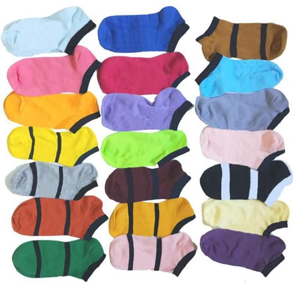 Meias de tornozelo Multicolor Têxteis Meninas Sexy Hosiery Curto Sock Sundries Verão Chinelos de Algodão Wll