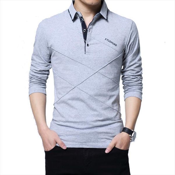 

shirt collar plus size mens polo 4xl 5xl autumn button brand long sleeve casual male shirts, White;black