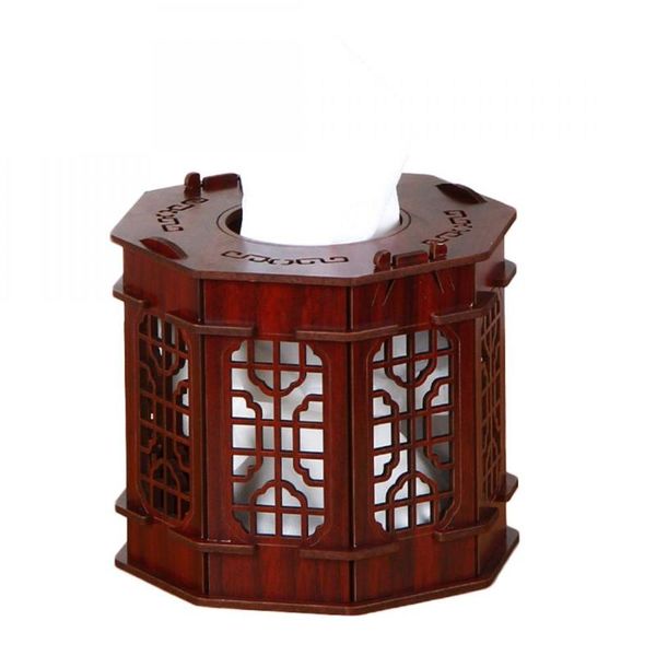

tissue boxes & napkins wooden box napkin holder case home kitchen paper holdler storage accessories