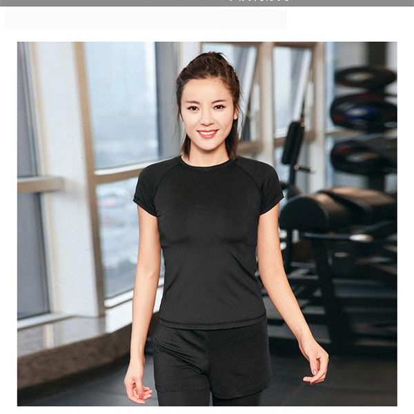 

yoga outfits high waist 3 piece woman set leggins sport women fitness gym bra tshirt pants workout top, White;red