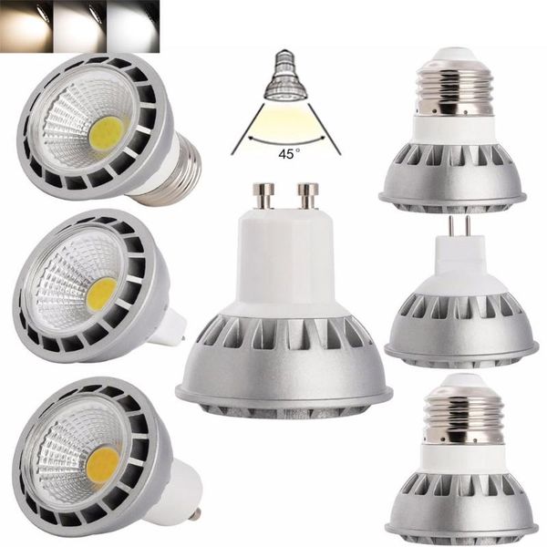 

bulbs dimmable e27 gu10 mr16 led cob spotlight energy saving 15w spot light bulb dc 12v 110v 220v ultra bright lamp or 85-265v warm co