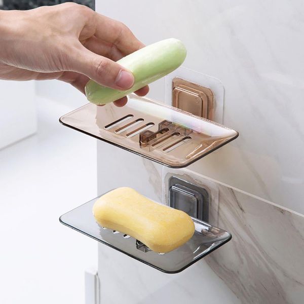 

soap dishes dish suction cup for bathroom case box storage plate drain holder