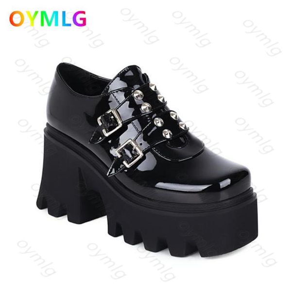 

boots platform shoes women's thick-soled autumn winter black high-heeled single