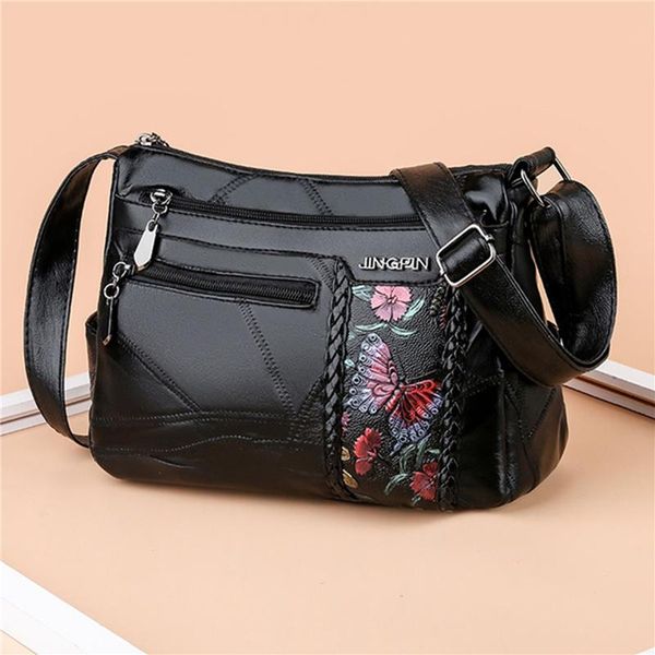 

luxury floral print bags women designer crossbody small messenger bag women's shoulder bolsa feminina cross body