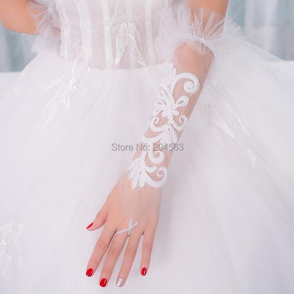 

bridal gloves stunning wedding party fingerless lace for, White