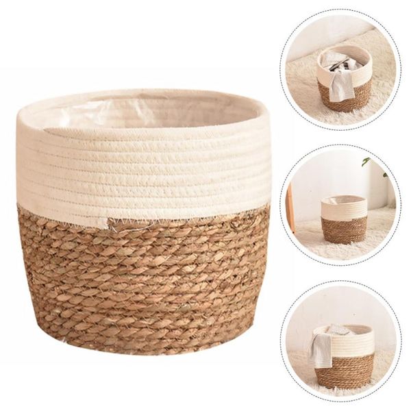 

storage baskets 1pc round basket sundries household for home