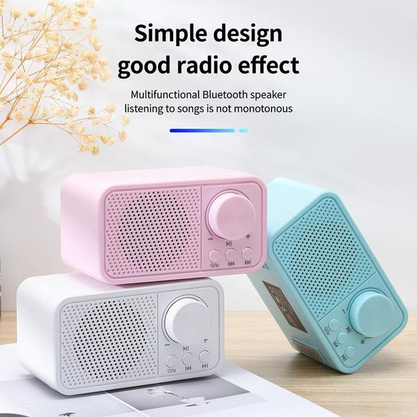 

radio portable mini fm receiver speaker mp3 player support tf card usb t19 bluetooth 5.0 waterproof large capacity battery