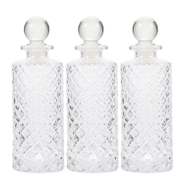 

storage bottles & jars 3pcs 150ml fragrance glass diffuser refillable container