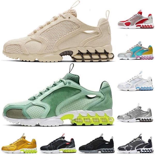 

running shoes spiridon caged 2 pistachio frost team red lemon venom metallic si er breathable womens mens trainers sports sneakers, Black