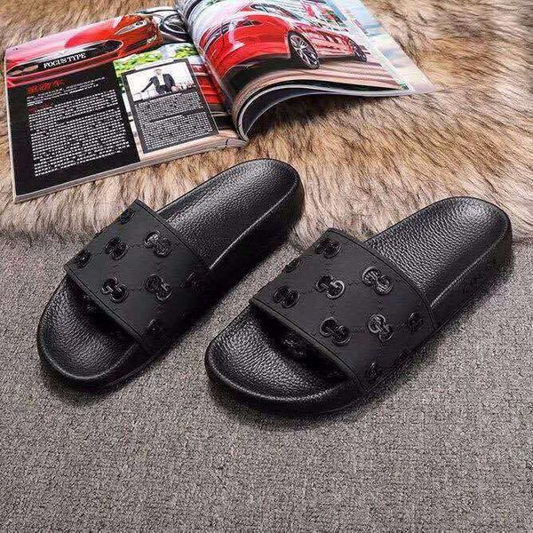 

slippers sandals2021 new fashion casual wear cool slipper, Black
